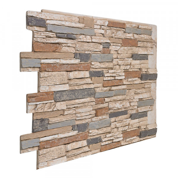 139-36-ALPINE Faux Deep Stacked Stone - 36"H