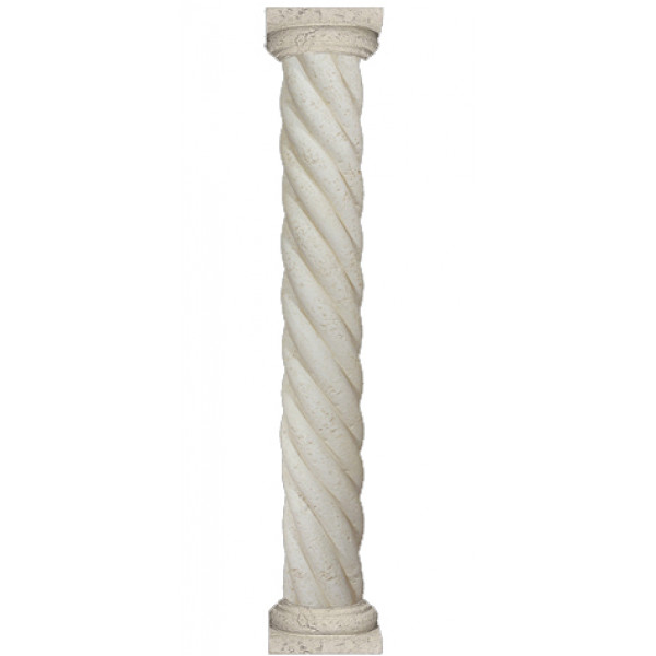 12" Twist Full Shaft W/ Basic Cap & Base ...