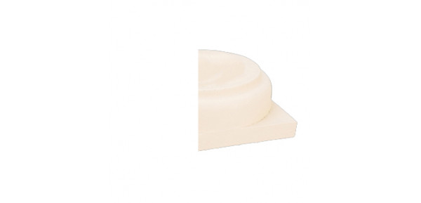 HALF 8" Smooth Basic Cap Or Base