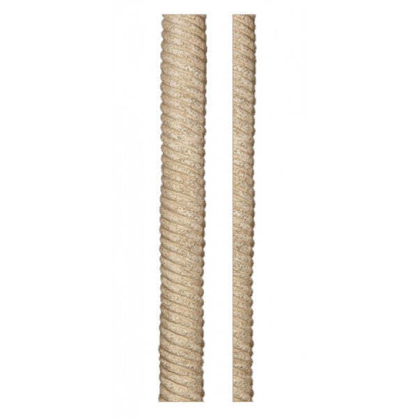 HALF 8" Twist Shaft