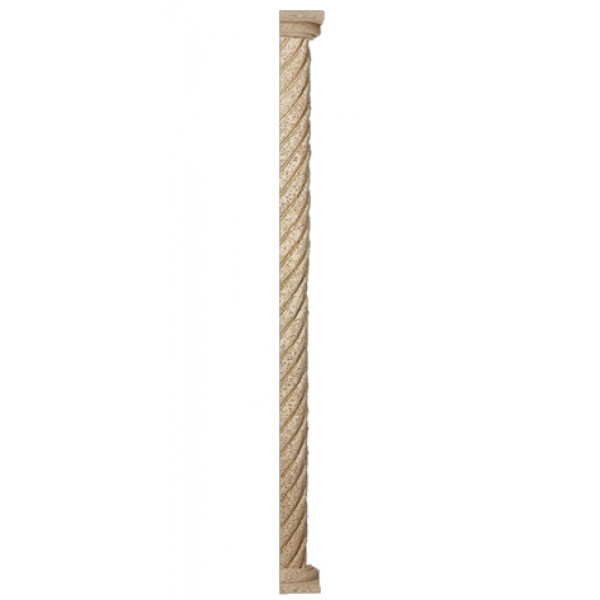 6" Twist Half Shaft W/Basic Cap & Base 10...