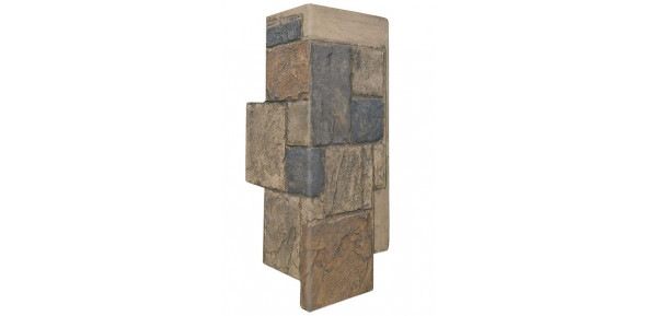 150-Jagged Castle Stone Corner 12" W X 24"H