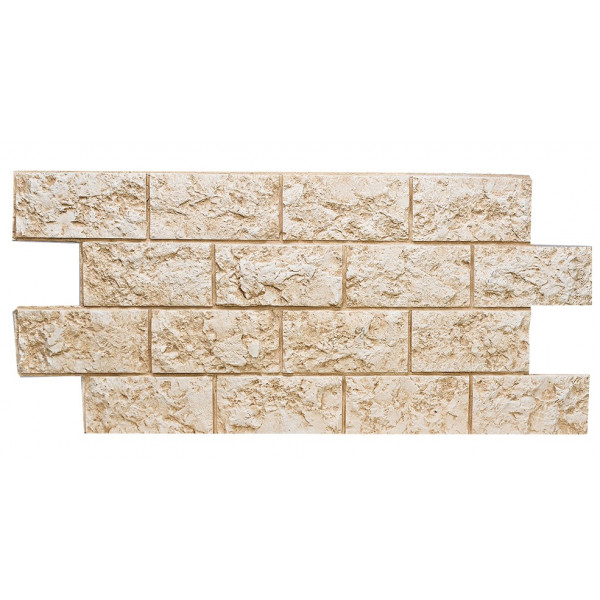 167-Large Jerusalem Brick Panel 49"W X 26&quo...
