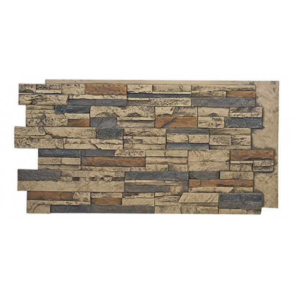 135-DURANGO Faux Stone Veneer Wall Panels - 24&quo...