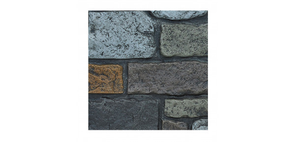 Sample 155-Fieldstone Wall Panel 19"W X 12"H X 1 1/2"D 